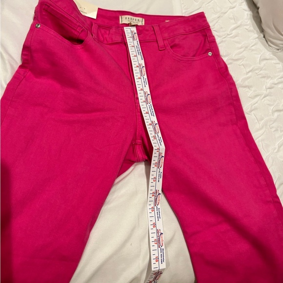 NWT - Francesco Harper Heritage hot pink jeans. Size 29 - Picture 8 of 8